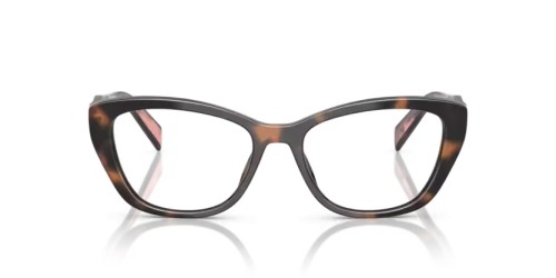 PRADA PR 19WV - 23A1O1 - 53 Optikai keretek Mályvaszínű teknős Cat Eye (Macskaszem)