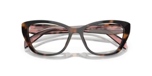 PRADA PR 19WV - 23A1O1 - 53 Optikai keretek Mályvaszínű teknős Cat Eye (Macskaszem)