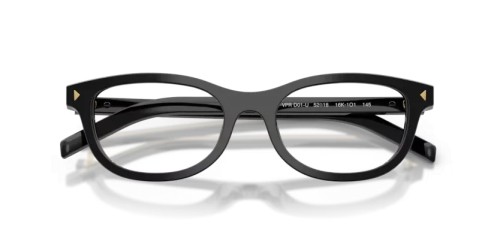 PRADA PR D01VU - 16K1O1 - 52 Optikai keretek Fekete Ovális