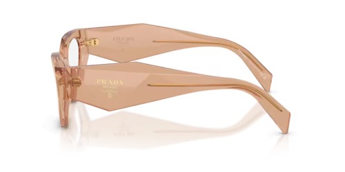 PRADA PR C07V - 20H1O1 - 54 Optikai keretek Átlátszó csokoládé Szabálytalan