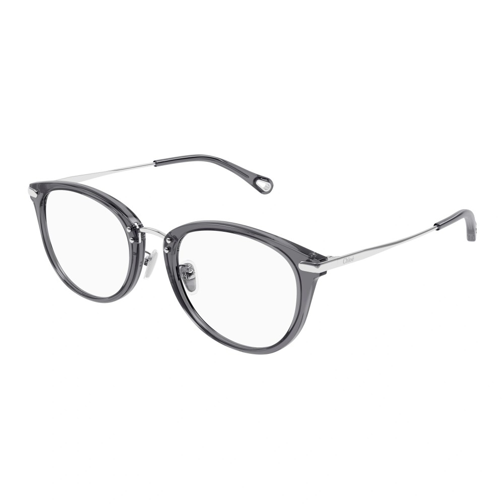 Chloé CH0248OA - 003 - 53 Optikai keretek Szürke,Ezüst Pillow (Lekerekített)