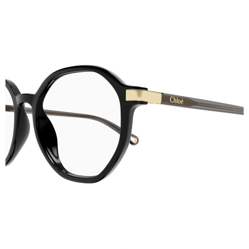 Chloé CH0249OA - 001 - 53 Optikai keretek Fekete Szögletes