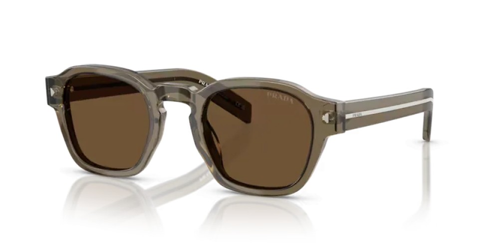 PRADA PR A16S - 18T70F - 49 Napszemüvegek Átlátszó terra Phantos