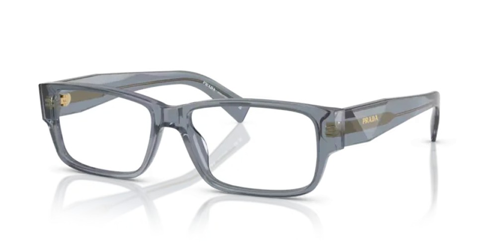 PRADA PR B09V - 17T1O1 - 57 Optikai keretek Transparent ocean Téglalap
