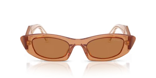 PRADA PR B16S - 28E90Q - 50 Napszemüvegek Csokoládé Ovális