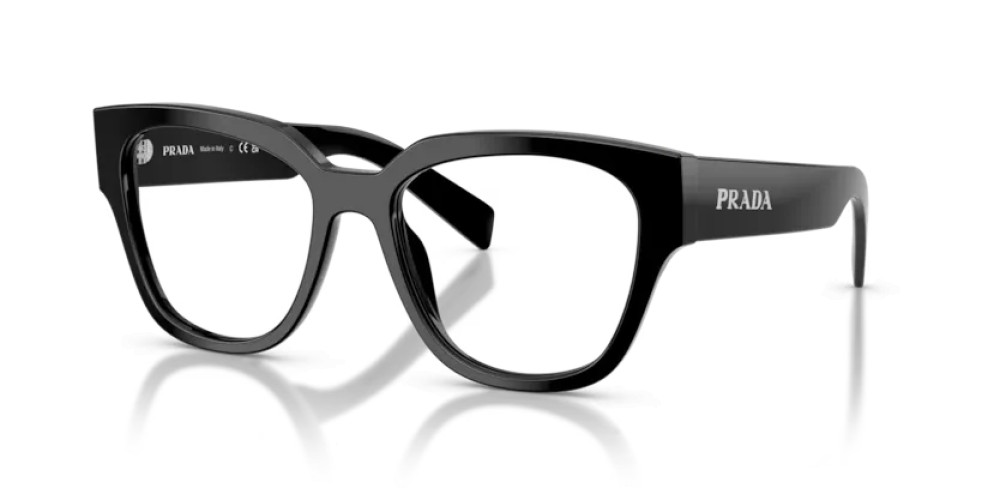 PRADA PR C06V - 16K1O1 - 52 Optikai keretek Fekete Ovális