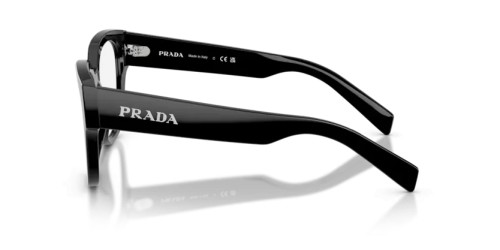 PRADA PR C06V - 16K1O1 - 52 Optikai keretek Fekete Ovális