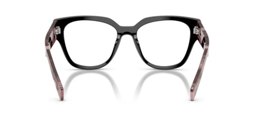 PRADA PR C06V - 28F1O1 - 52 Optikai keretek Fekete Ovális