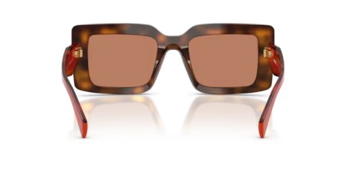 PRADA PR D01S - 01K90Q - 52 Napszemüvegek Juniper teknős/cotto Téglalap