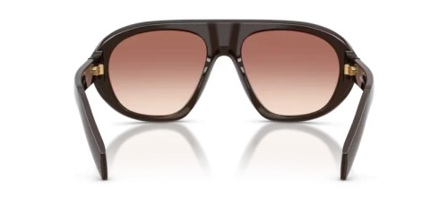 PRADA PR C05S - 27I70X - 57 Napszemüvegek Cigar Szabálytalan