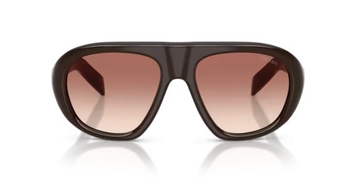PRADA PR C05S - 27I70X - 57 Napszemüvegek Cigar Szabálytalan