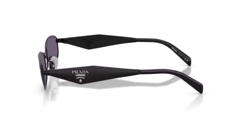 PRADA PR D51S - 7AB70W - 55 Napszemüvegek Szaténfekete Ovális
