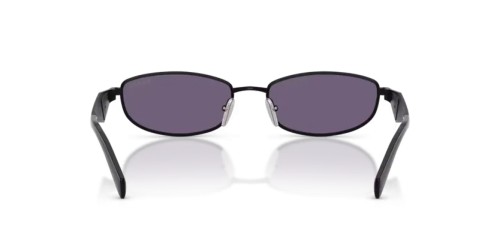 PRADA PR D51S - 7AB70W - 55 Napszemüvegek Szaténfekete Ovális