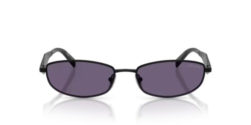 PRADA PR D51S - 7AB70W - 55 Napszemüvegek Szaténfekete Ovális