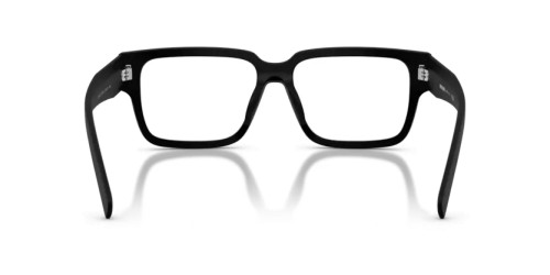 PRADA PR D10VD - 12P1O1 - 55 Optikai keretek Mattfekete Téglalap