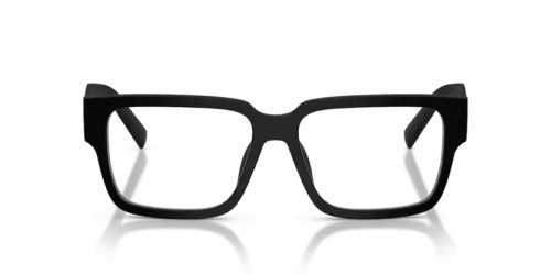 PRADA PR D10VD - 12P1O1 - 55 Optikai keretek Mattfekete Téglalap