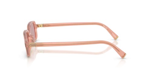 MIU MIU MU 11ZS - 20I60V - 51 Napszemüvegek Opálos rózsaszín Téglalap