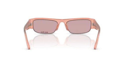 MIU MIU MU B07S - 20I60V - 51 Napszemüvegek Opálos rózsaszín Téglalap