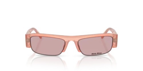 MIU MIU MU B07S - 20I60V - 51 Napszemüvegek Opálos rózsaszín Téglalap