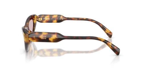 MIU MIU MU B11SU - 14L4I0 - 55 Napszemüvegek Mézes havanna Cat Eye (Macskaszem)