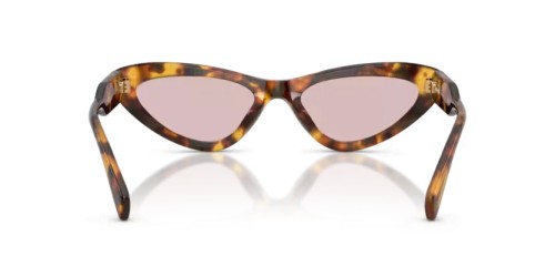 MIU MIU MU B11SU - 14L4I0 - 55 Napszemüvegek Mézes havanna Cat Eye (Macskaszem)