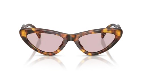 MIU MIU MU B11SU - 14L4I0 - 55 Napszemüvegek Mézes havanna Cat Eye (Macskaszem)