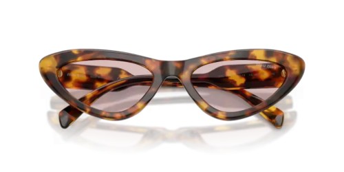 MIU MIU MU B11SU - 14L4I0 - 55 Napszemüvegek Mézes havanna Cat Eye (Macskaszem)