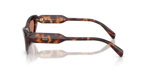 MIU MIU MU B11SU - 27L90Q - 55 Napszemüvegek Havanna Cat Eye (Macskaszem)