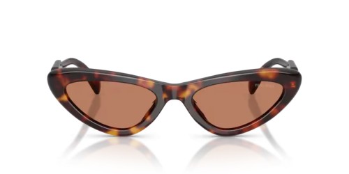 MIU MIU MU B11SU - 27L90Q - 55 Napszemüvegek Havanna Cat Eye (Macskaszem)