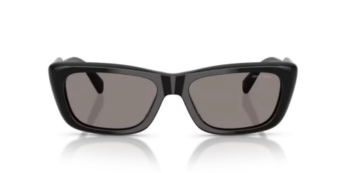 MIU MIU MU B12S - 16K80Q - 56 Napszemüvegek Fekete Téglalap