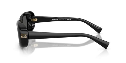 MIU MIU MU B13S - 16K08Z - 52 Napszemüvegek Fekete Téglalap