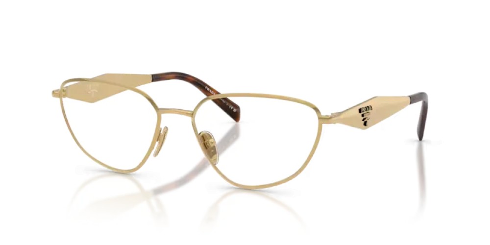 PRADA PR D52V - 5AK1O1 - 54 Optikai keretek Arany Szabálytalan