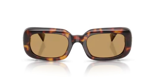 MIU MIU MU B13S - 27L10Y - 52 Napszemüvegek Havanna Téglalap