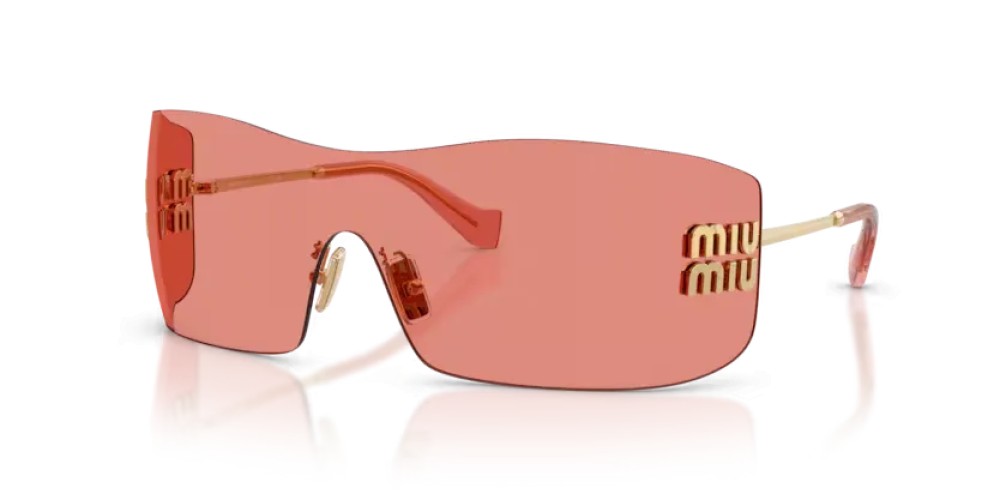 MIU MIU MU B53S - 5AK20Y - 144 Napszemüvegek Arany Téglalap