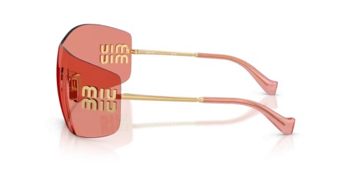 MIU MIU MU B53S - 5AK20Y - 144 Napszemüvegek Arany Téglalap