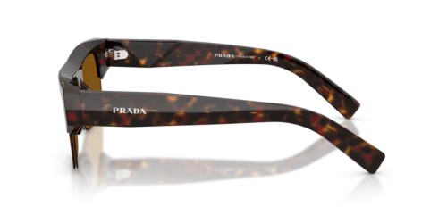 PRADA PR D12SU - 17N20V - 55 Napszemüvegek Gyökér teknős Téglalap