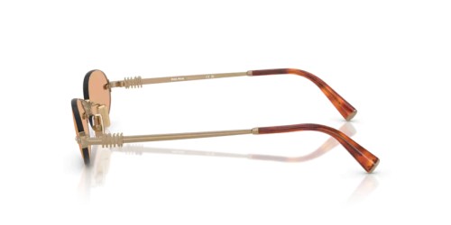 MIU MIU MU A54S - 7OE90X - 51 Napszemüvegek Bronz Ovális