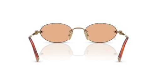 MIU MIU MU A54S - 7OE90X - 51 Napszemüvegek Bronz Ovális