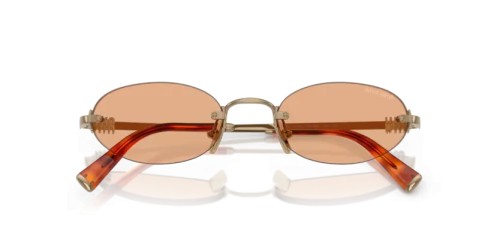 MIU MIU MU A54S - 7OE90X - 51 Napszemüvegek Bronz Ovális