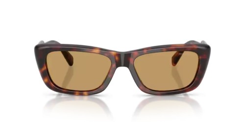 MIU MIU MU B12S - 27L10Y - 56 Napszemüvegek Havanna Téglalap
