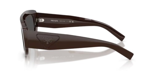 PRADA PR D10S - 27I50P - 124 Napszemüvegek Cigar Szabálytalan