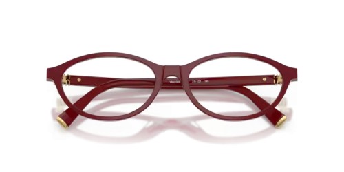 MIU MIU MU 09XV - 21I1O1 - 53 Optikai keretek Opálos burgundy Ovális