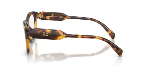 MIU MIU MU 02ZV - 14L1O1 - 53 Optikai keretek Mézes havanna Téglalap
