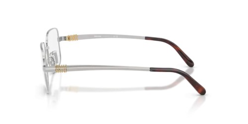 MIU MIU MU 51ZV - 1BC1O1 - 52 Optikai keretek Ezüst Téglalap