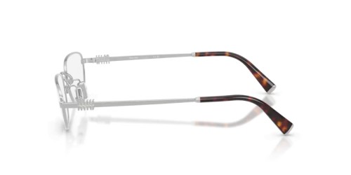 MIU MIU MU 52ZV - 1BC1O1 - 53 Optikai keretek Ezüst Szabálytalan