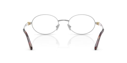 MIU MIU MU 50ZV - 1BC1O1 - 52 Optikai keretek Ezüst Ovális