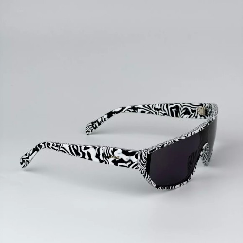 Celine CL40195I - 04A Napszemüvegek Zebra Flat Top (Felül egyenes)