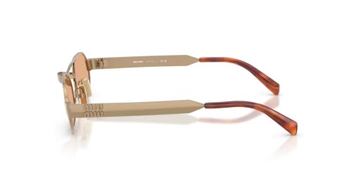 MIU MIU MU B52S - 7OE90X - 52 Napszemüvegek Bronz Ovális