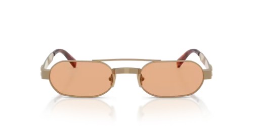 MIU MIU MU B52S - 7OE90X - 52 Napszemüvegek Bronz Ovális