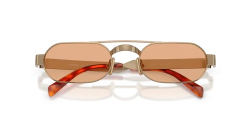 MIU MIU MU B52S - 7OE90X - 52 Napszemüvegek Bronz Ovális